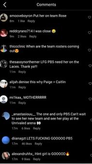 Comments on the post